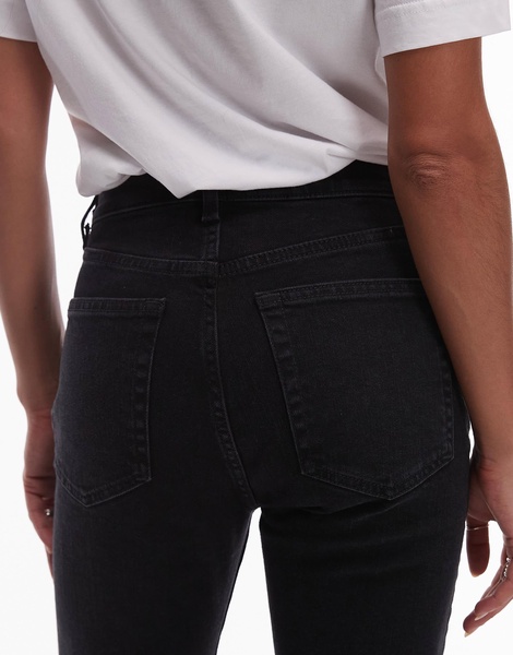 ARKET Azalea high rise stretch skinny leg jeans in black