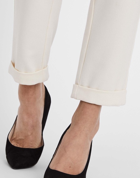 Vero Moda straight leg pants in cream