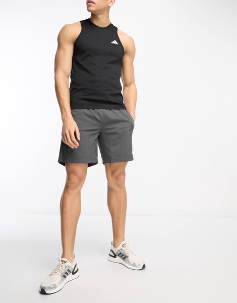 adidas Training Essentials Feelready sleeveless T-shirt in black