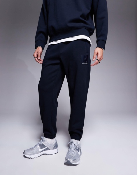 Armani Exchange sweatpants in navy - part of a set