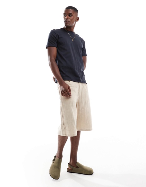 Brave Soul short sleeve T-shirt in navy