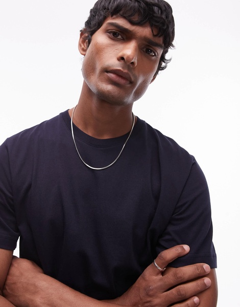 ARKET t-shirt in dark blue