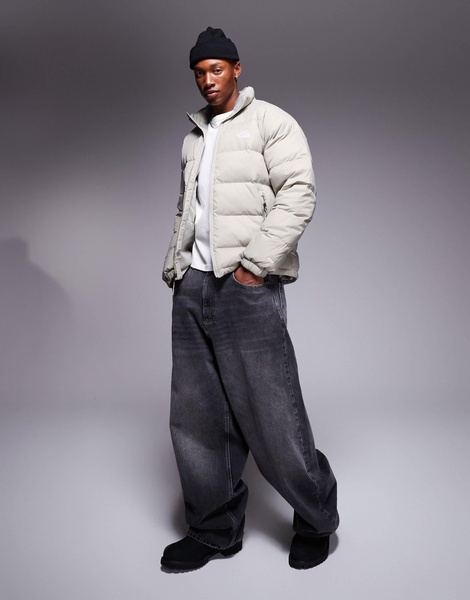 The North Face Hydrenalite down puffer jacket in clay gray