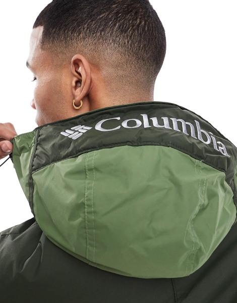 Columbia Challenger insulated pullover in green