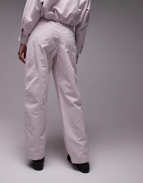 Mango tapered pants in pale pink - part of a set