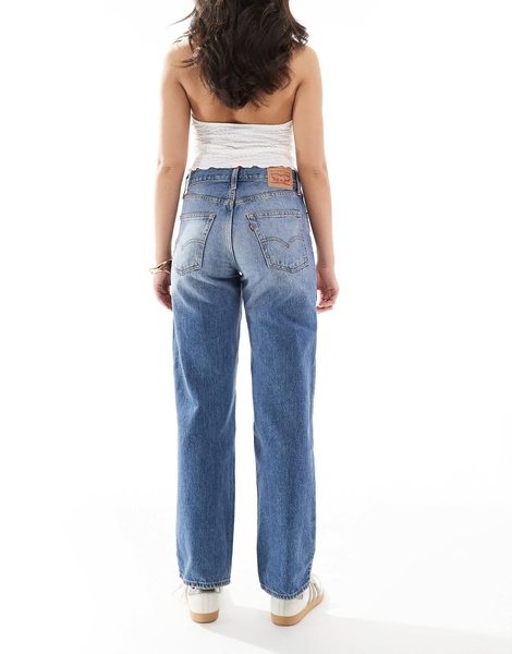 Levi's 94 baggy jeans in mid blue