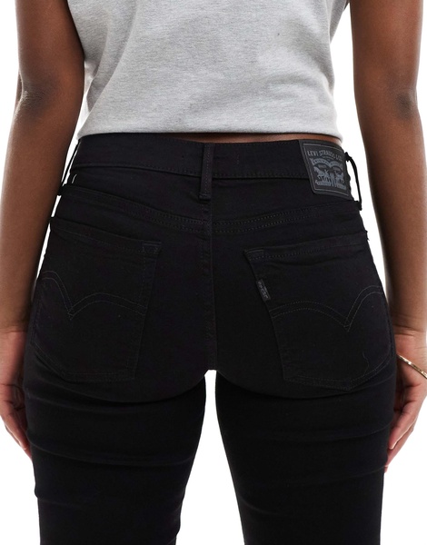Levi's 710 super skinny jean in black