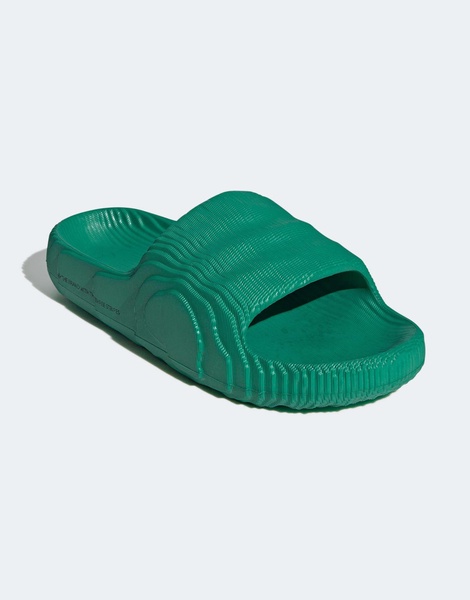 adidas Originals Adilette slides in green
