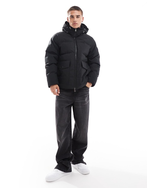 Tommy Hilfiger rockie utility jacket in black