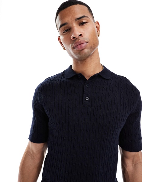 Brave Soul knit textured button up top in ecru