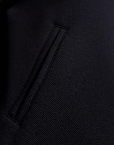 ASOS DESIGN oversized boxy sweatshirt with pockets in black