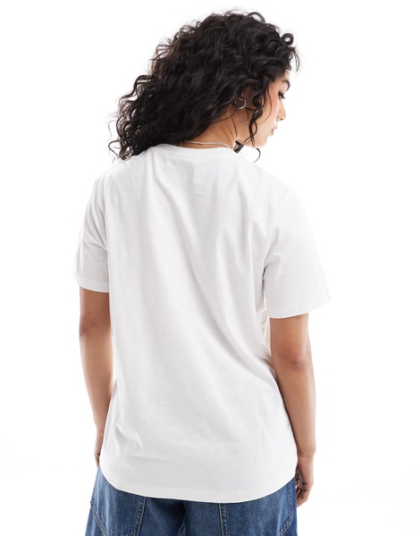 ASOS DESIGN regular fit slubby T-shirt with Michelangelo graphic