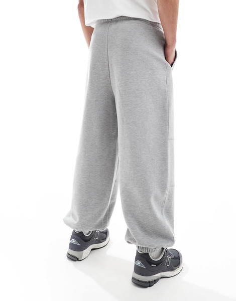ASOS DESIGN balloon sweatpants in gray - part of a set