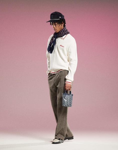 Dickies Lewistown cardigan in cream