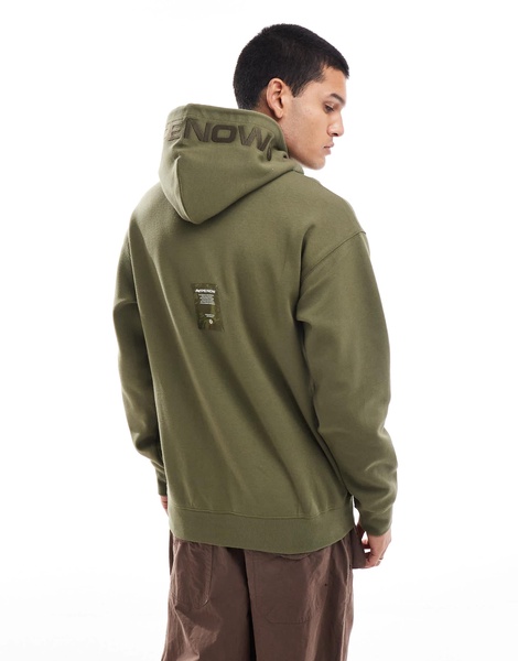 AAPE By A Bathing Ape clover hoodie in khaki