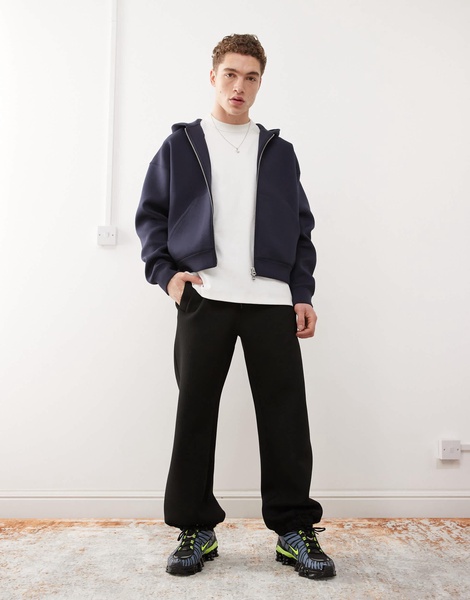 Weekday Simon scuba sweatpants in black