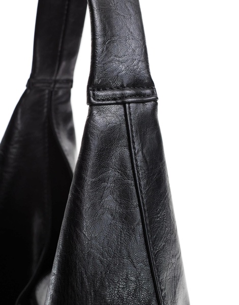 ASOS DESIGN large scoop tote bag in black