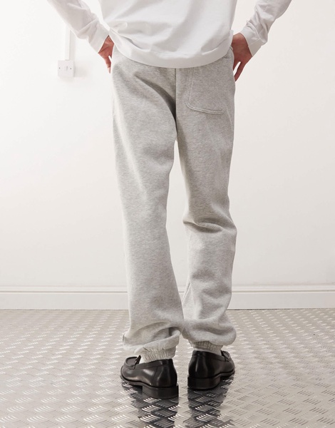 Weekday oversized sweatpants in gray