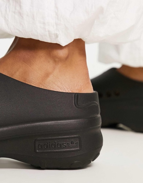 adidas Originals Stan mules in black