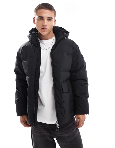 Tommy Hilfiger rockie utility jacket in black