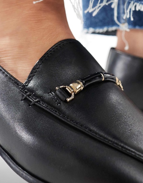 ALDO Francine loafers in black leather