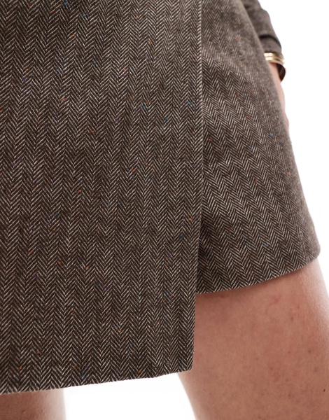 Miss Selfridge herringbone skort - part of a set