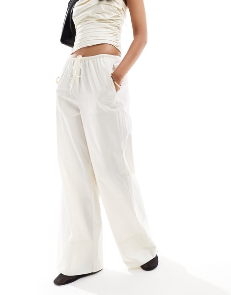 Mango tie waist pants in white - part of a set