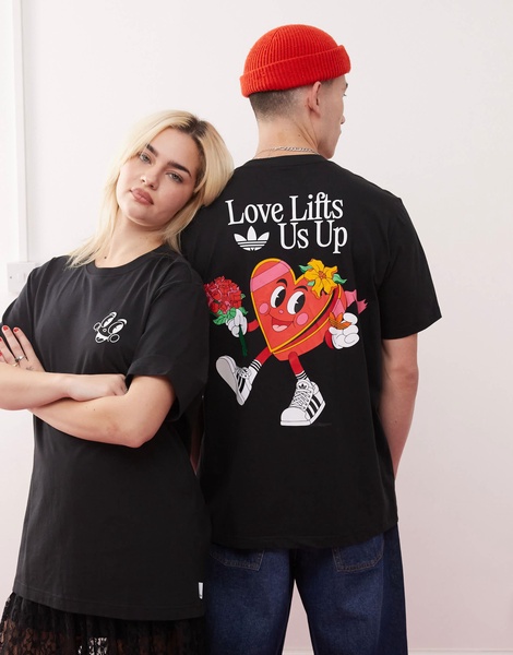 adidas Originals Made By Nelson t-shirt in black