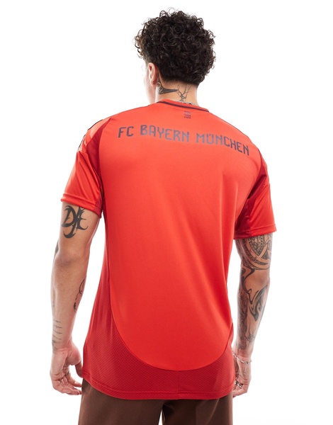 adidas Football FC Bayern 2024/2025 unisex home jersey in red