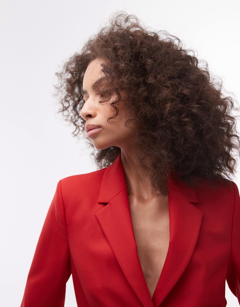 Mango blazer in red - part of a set