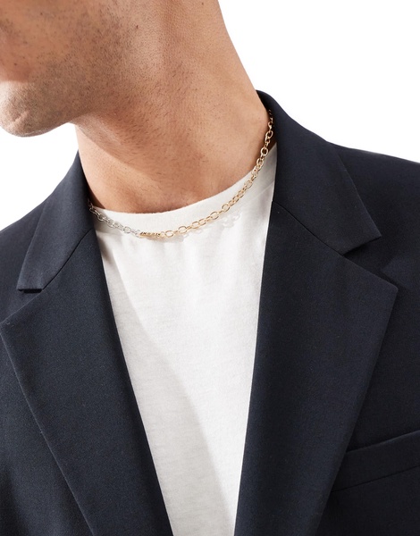 ASOS DESIGN oversized slouchy blazer in black