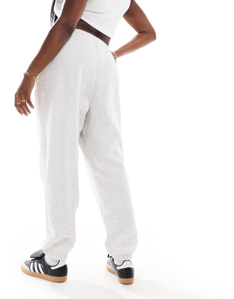 ASOS DESIGN Curve ultimate sweatpants in ice heather
