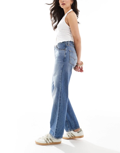 Levi's 94 baggy jeans in mid blue