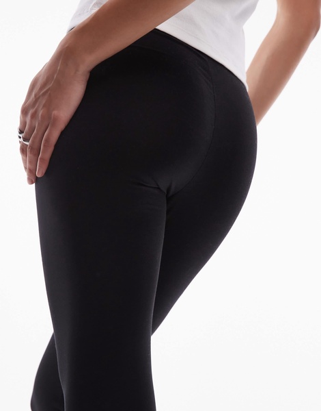 ARKET super stretch jersey close fit leggings in black