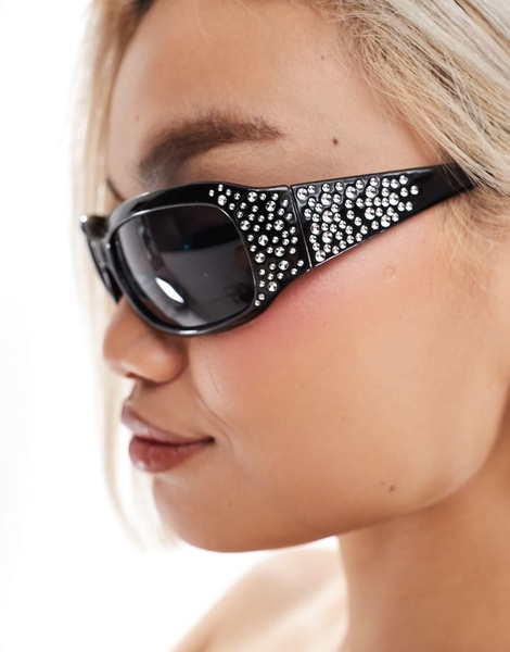 AIRE vesta diamante sunglasses in black