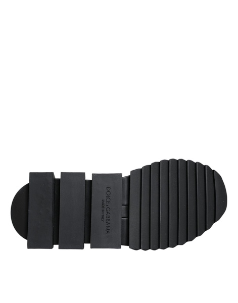 Black HighTop Sock Sneakers Sorrento Model