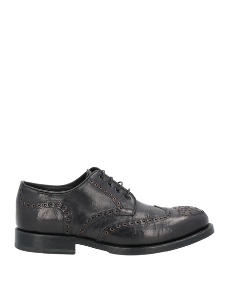 Laced shoes