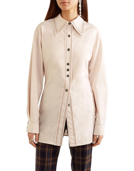 Solid color shirts & blouses