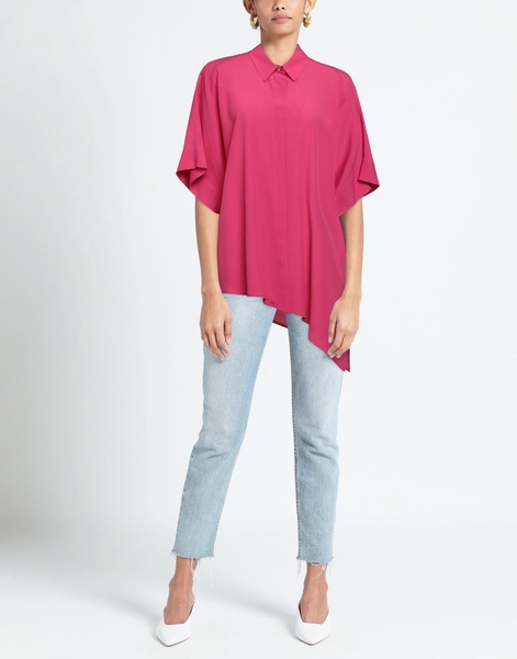 Solid color shirts & blouses