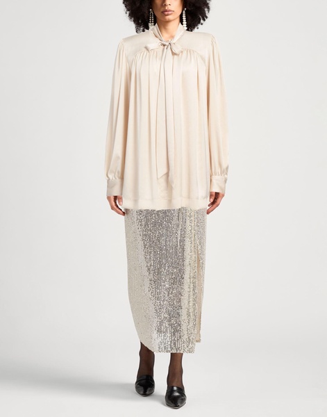 Shirts & blouses with bow