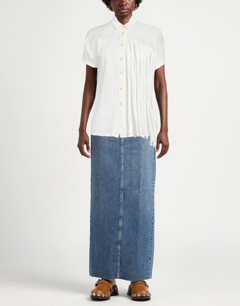Solid color shirts & blouses