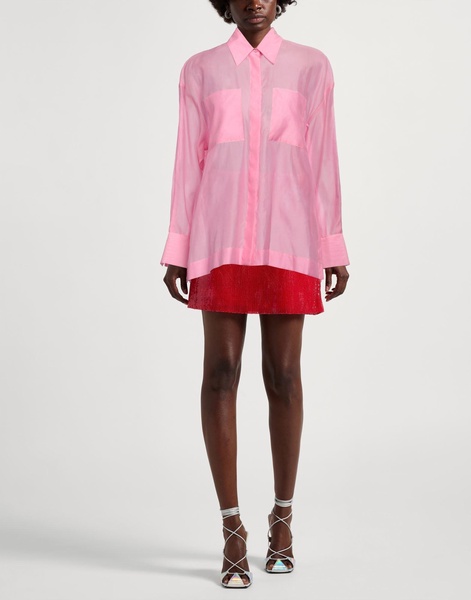 Solid color shirts & blouses