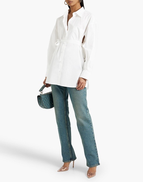 Solid color shirts & blouses