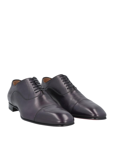 Laced shoes
