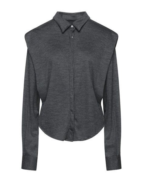 Solid color shirts & blouses