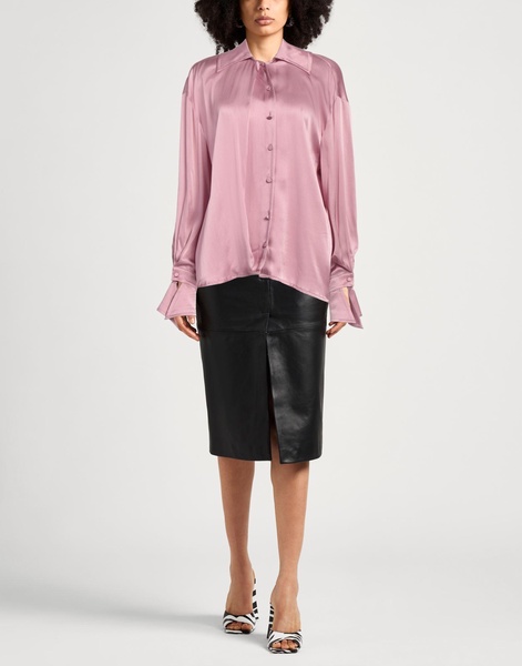 Solid color shirts & blouses