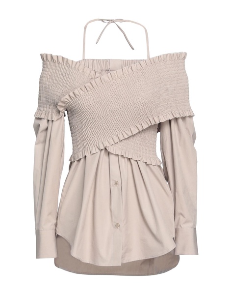 Solid color shirts & blouses