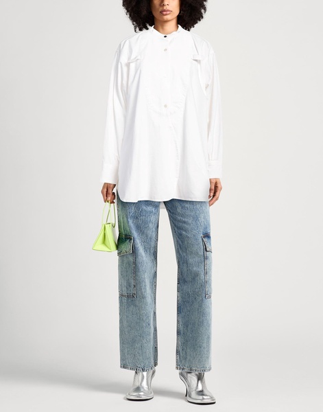 Solid color shirts & blouses