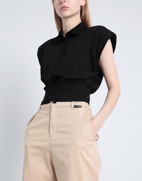 Solid color shirts & blouses