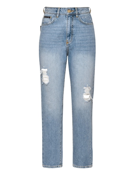 denim trousers boyfriend fit